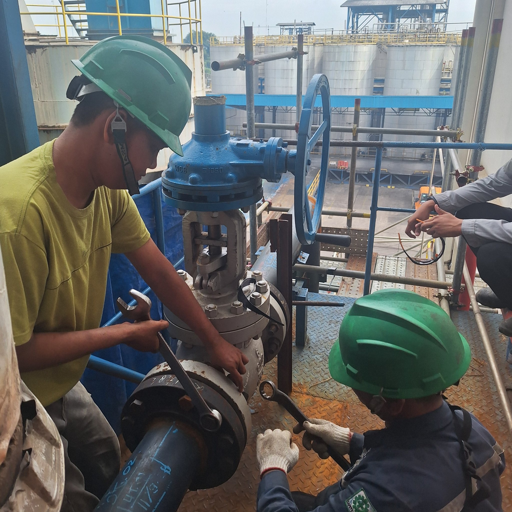 Commissioning - HP Isolating Valve Compressed